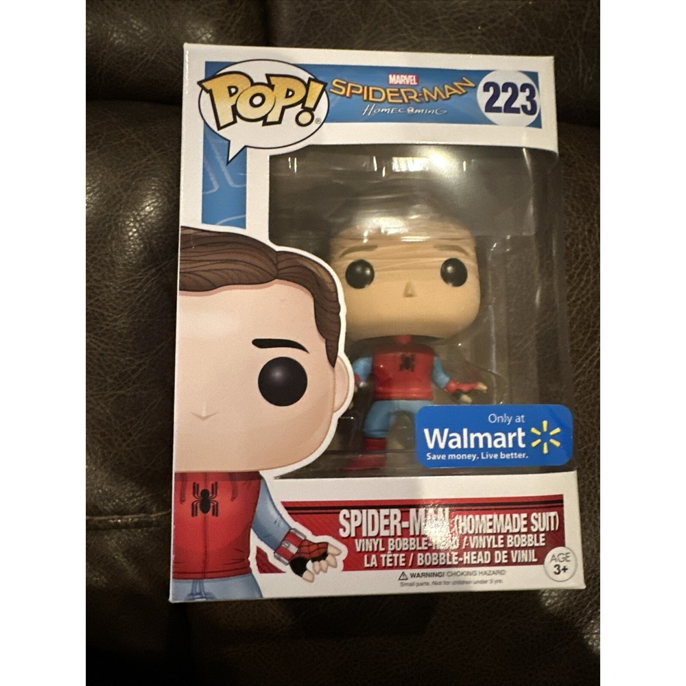 Funko Pop! Vinyl: Marvel - Spider-Man - (Homemade Suit) - Walmart (Exclusive)...